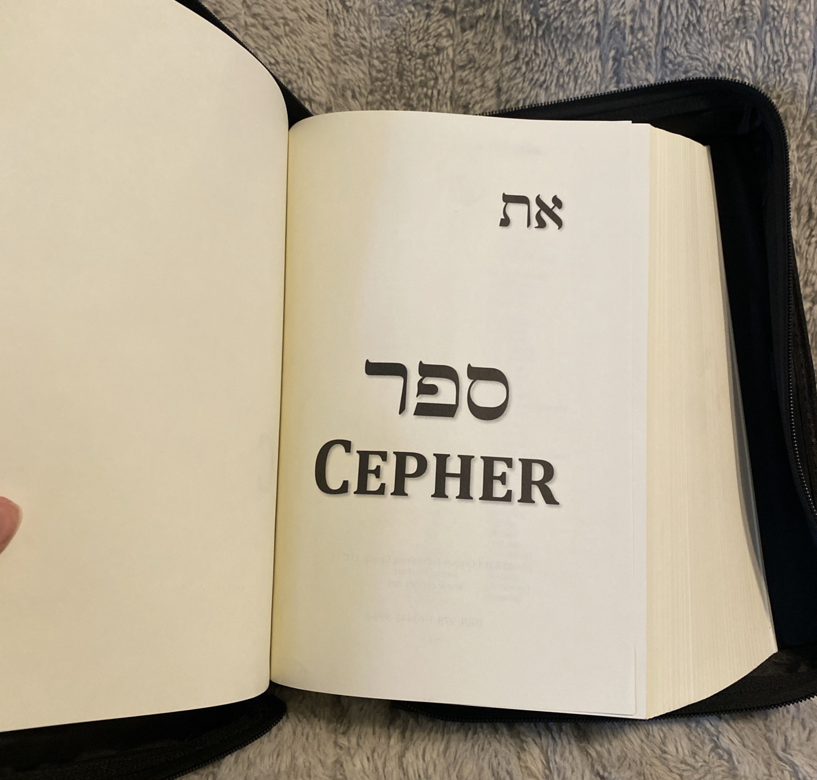 Cepher A Comprehensive – Hardcover, by Cepher Publishing Group W/ Carrying Case