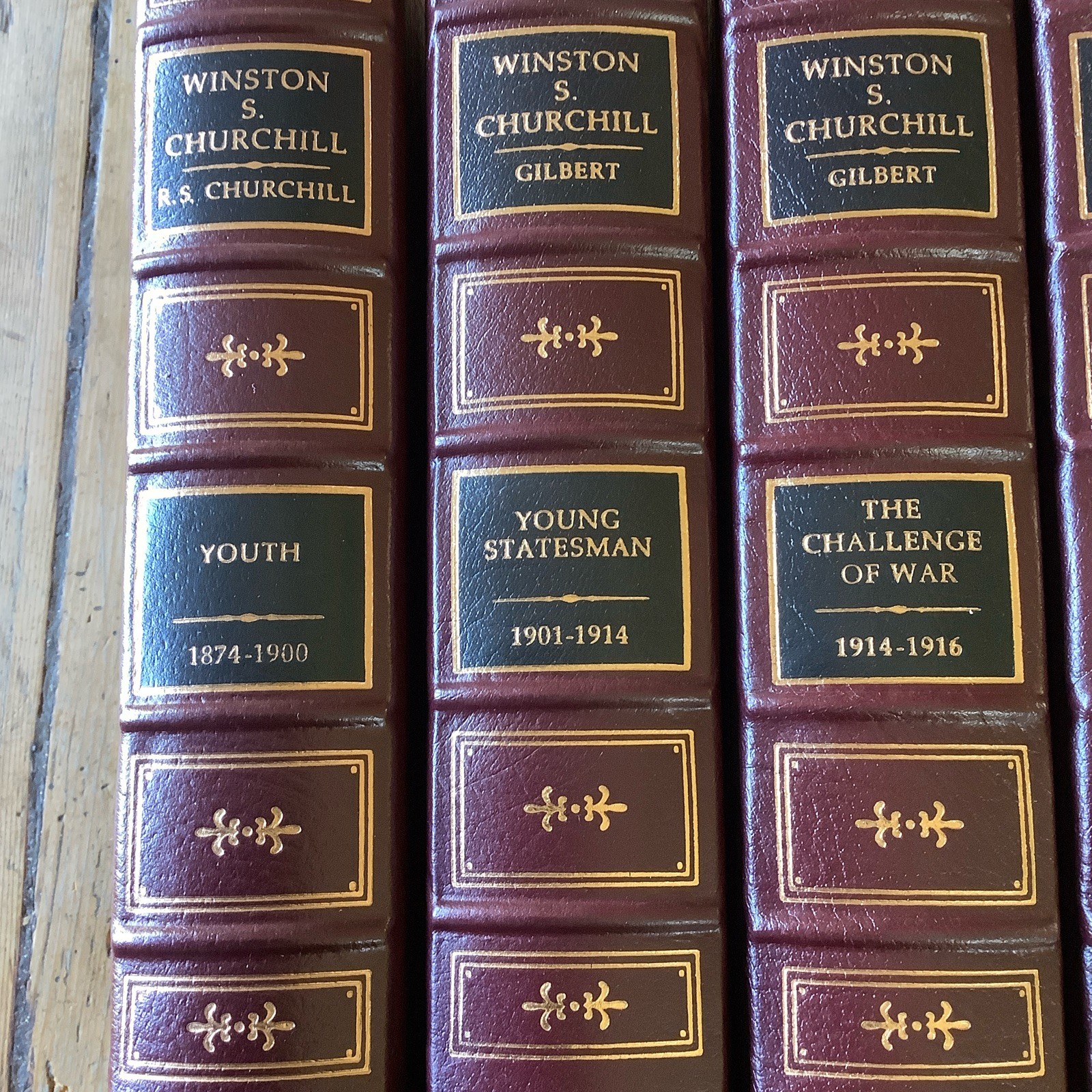 Winston S Churchill Easton Press 1994 Collector’s Edition Gilbert 12 Volumes