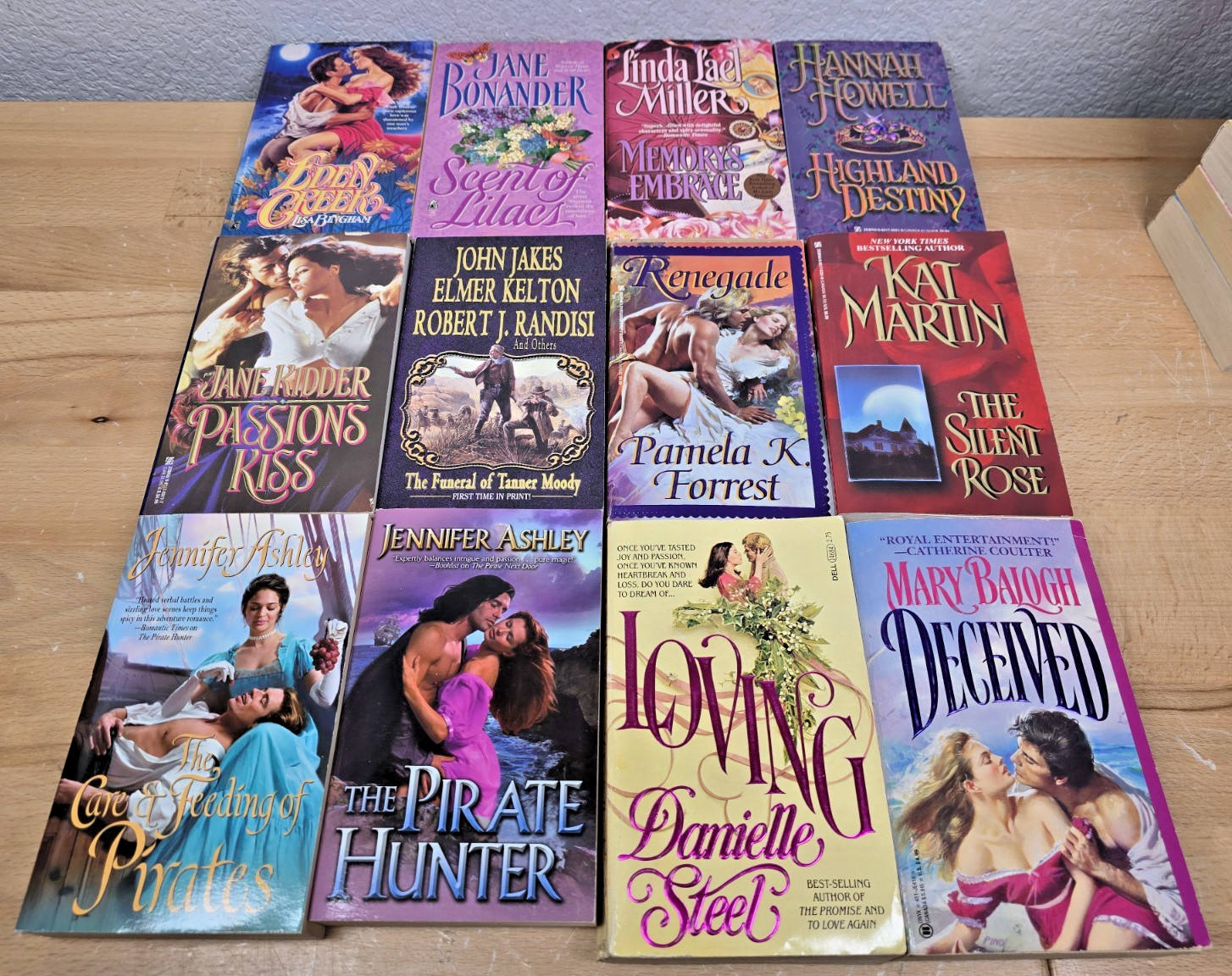 Big Lot 34 Historical Romance Western Novels Books Multiple Series & Authors