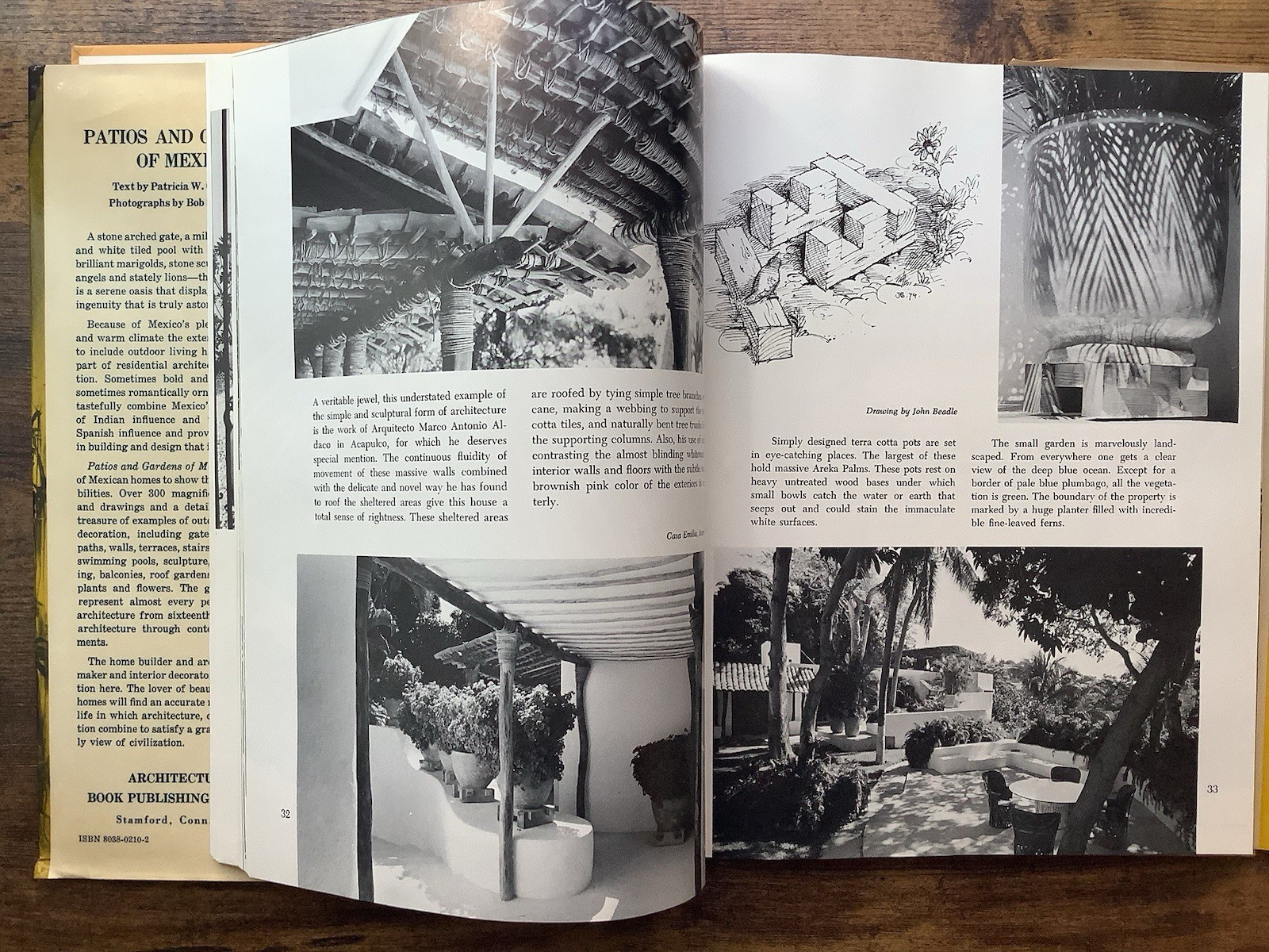 Patios and Gardens of Mexico, 1988, O’Gorman, 9 X 11 Inches
