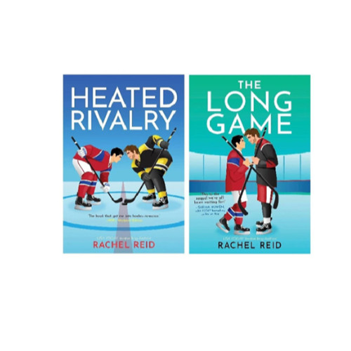 by Rachel Reid Heated Rivalry & The Long Game 2 Books set English Free Shipp