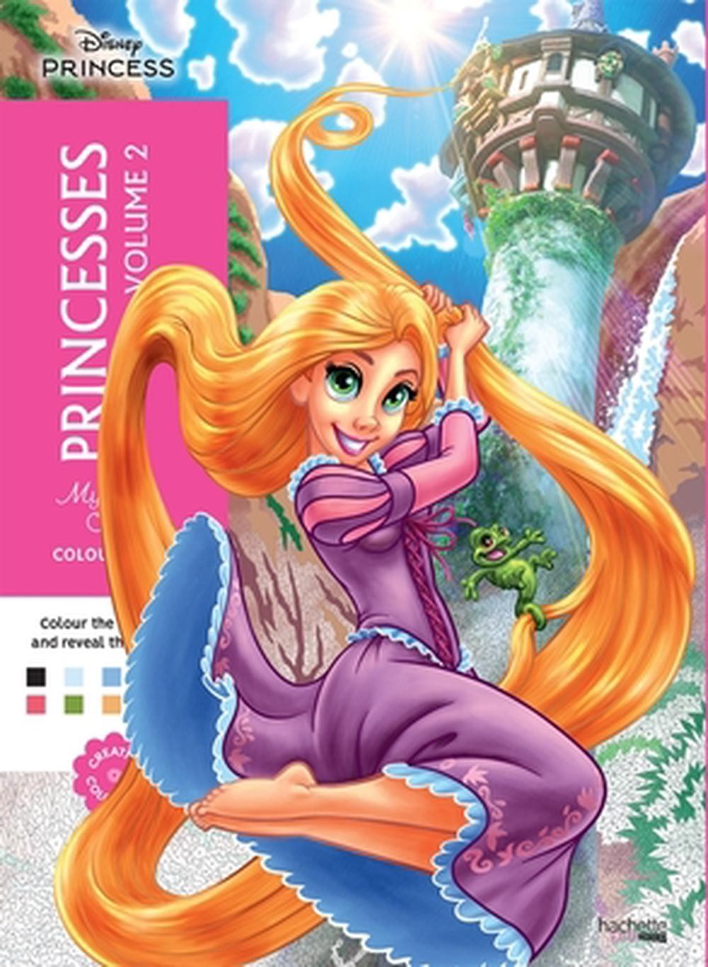Mystery Colouring – Princesses Vol. 2: Reveal iconic Disney characters with colo