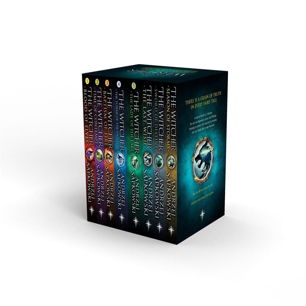 The Witcher Boxed Set: The Last Wish, Sword of Destiny, Blood of Elves, Time of