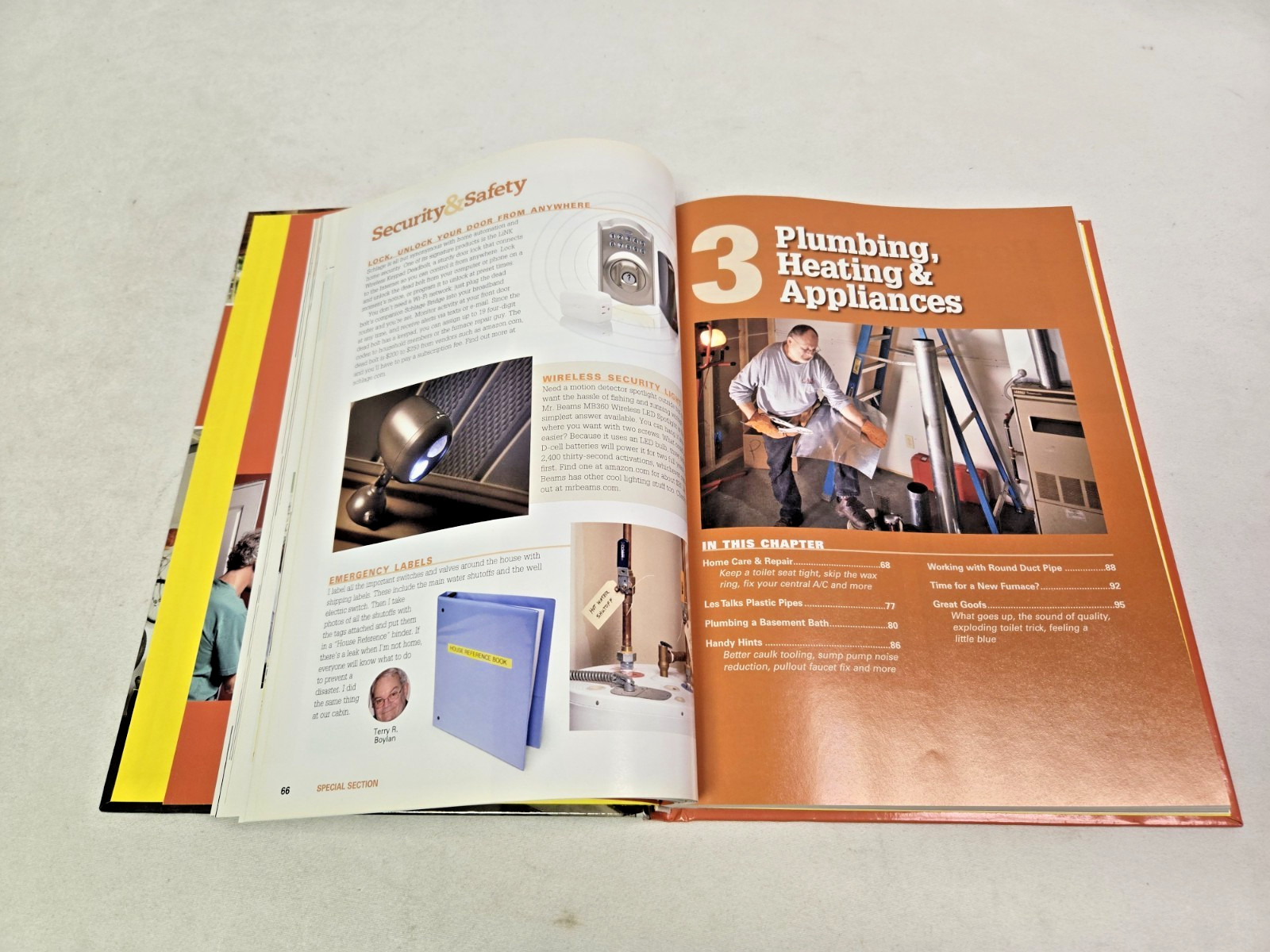 2013 The Family Handyman “Home Improvement” Hard Cover Book 288 Pages Near Mint