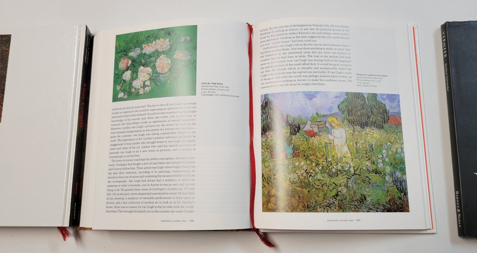 Vincent Van Gogh: The Complete Paintings (2 Volume Set) Hardcover & Vermeer Book