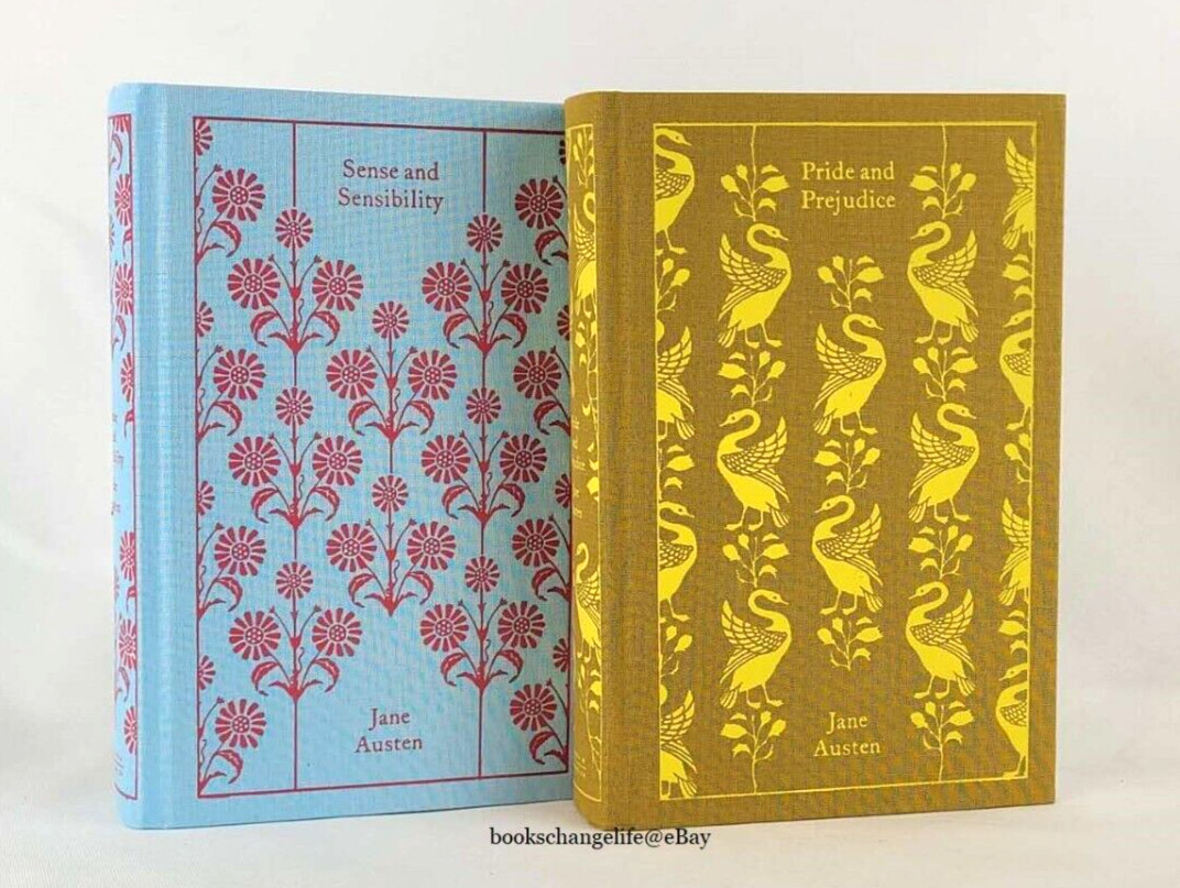 Pride and Prejudice & Sense and Sensibility Jane Austen 2 Clothbound Classics NE