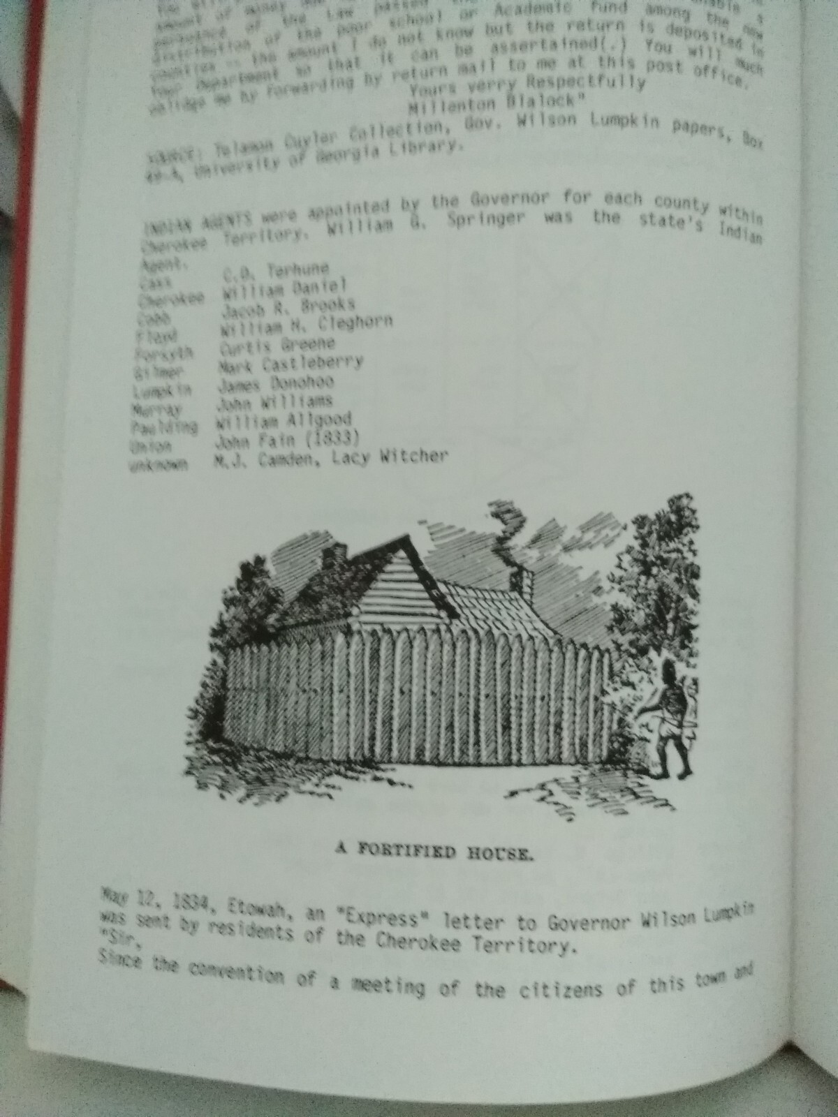 Whites among the Cherokees