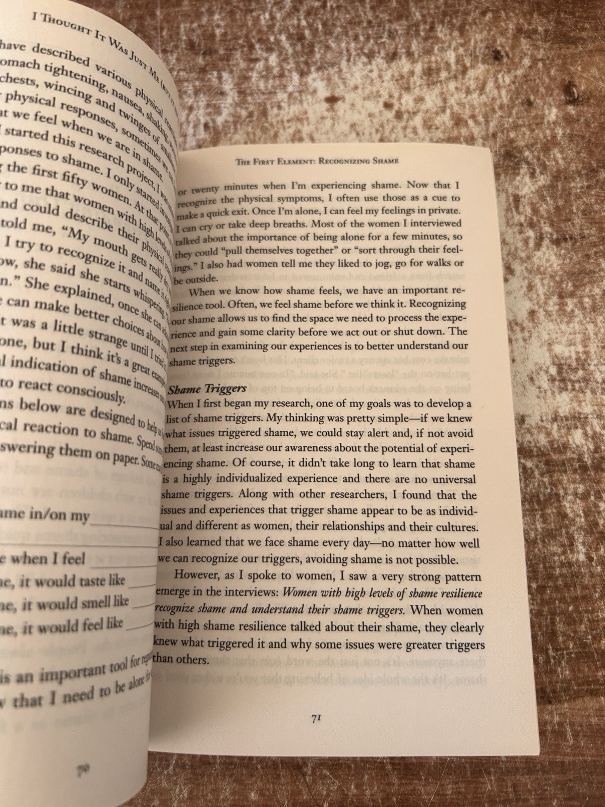 I Thought It Was Just Me But It Isn’t Brene Brown Paperback