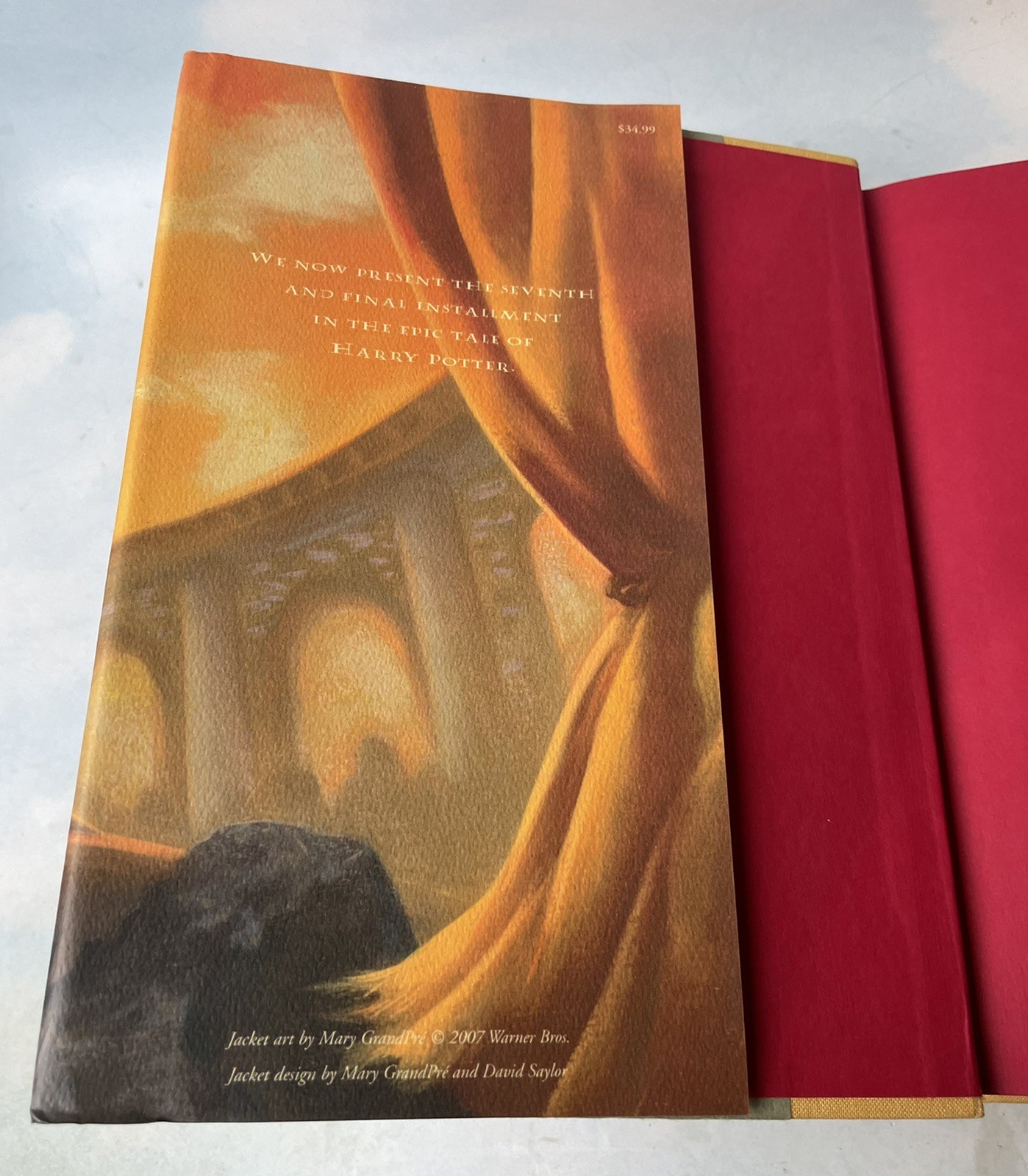 Harry Potter and the Deathly Hallows (2007) RARE 1st American Edition Hardcover