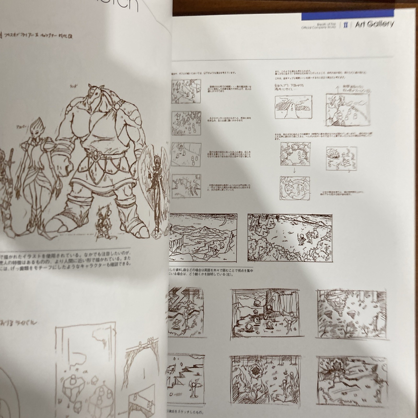 Breath Of Fire Official Complete Works Art Book Capcom Illustration