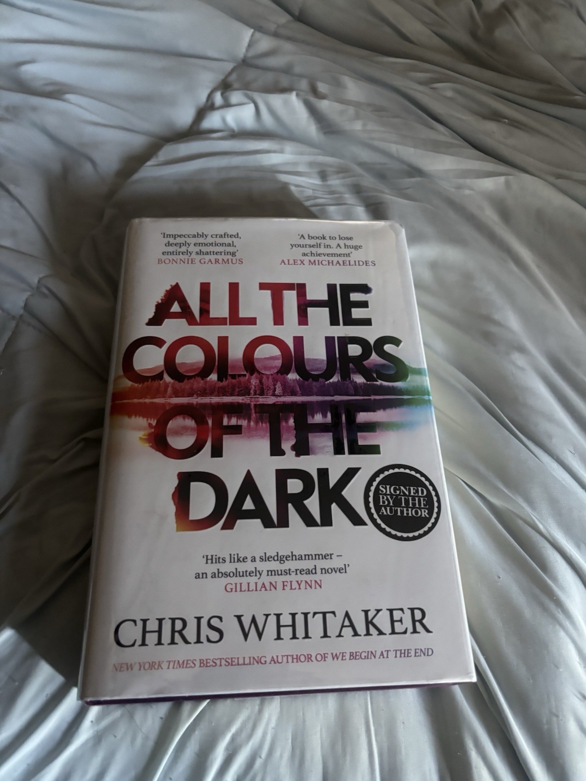 Chris Whitaker, All the Colors of the Dark! Signed British 1st/1st! NF