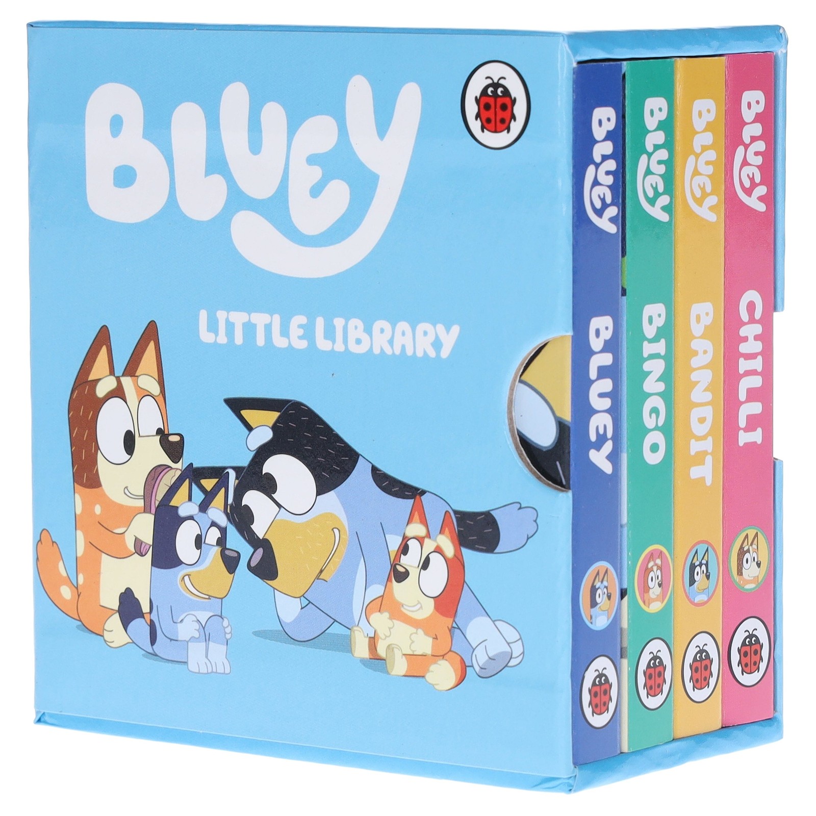 Bluey 4 Books (Bluey, Bingo, Bandit & Chilli) Set – Ages 0-3 – Board Book