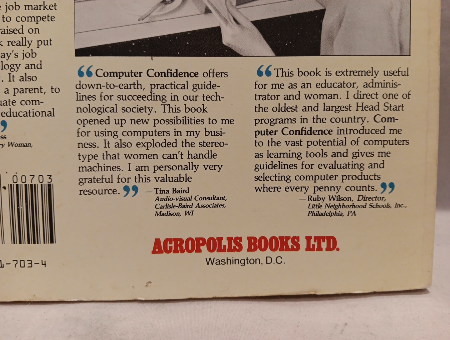 Computer Confidence A Woman’s Guide by Dorothy Heller And June Bower 1983
