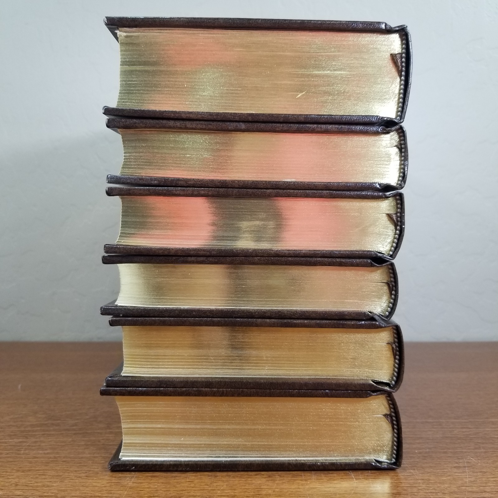 Complete Leather Set 6 Messiah Hardcover McConkie LDS Mortal Promised Millennial