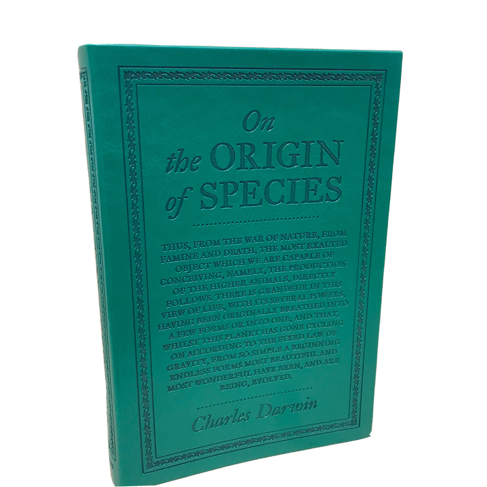 ❤️ON the ORIGIN of SPECIES by Charles Darwin Faux Leather Flexi-Bound NEW