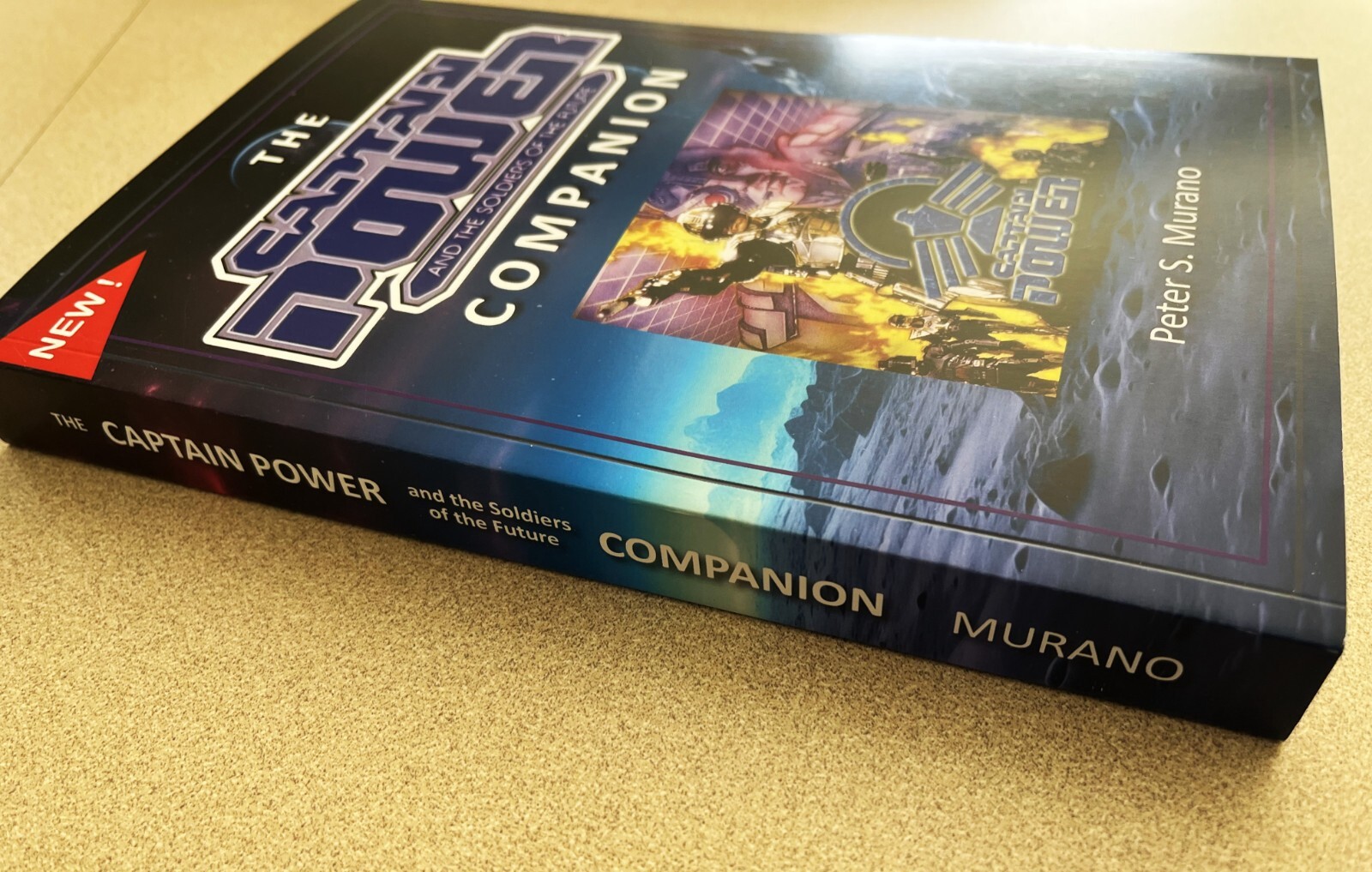 NEW The Captain Power and the Soldiers of the Future Companion Signed/Discounted