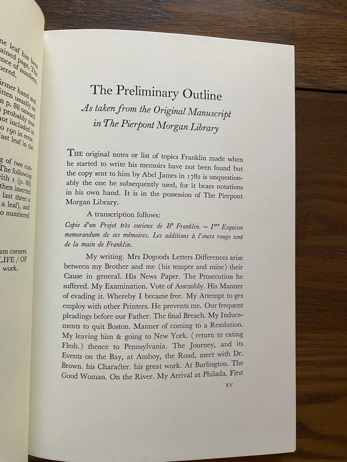 Autobiography of Benjamin Franklin 1951 from Manuscripts HC SC Sandglass Heritag