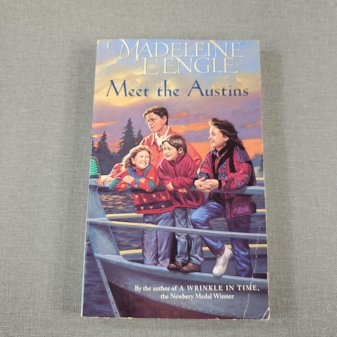 MADELEINE L’ENGLE 6 Paperback Book Lot~ Wrinkle ~ Waters ~ Wind ~ Swiftly ~ Moon