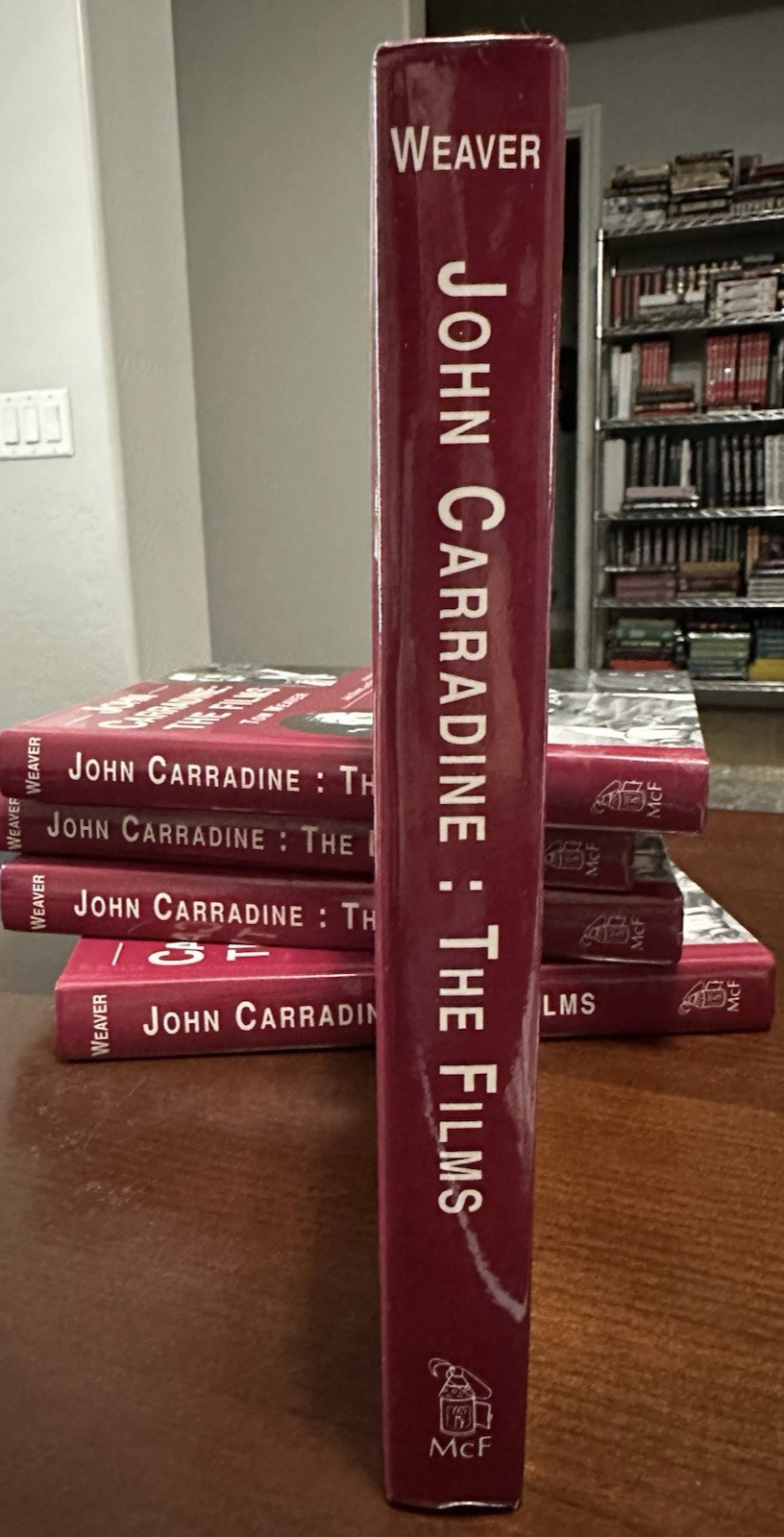 John Carradine: The Films by Tom Weaver New Hardcover Book 396 Pages