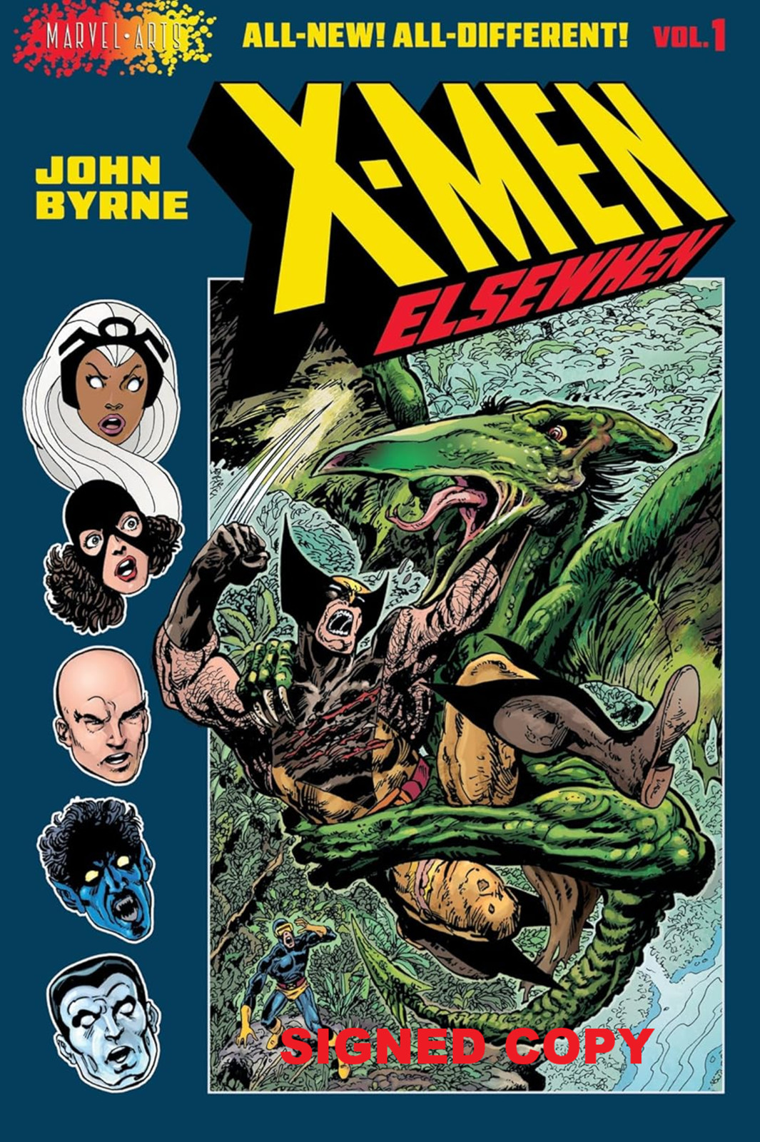 PRESALE Signed John Byrne X-Men Elsewhen V1 US Hardcover Graphic Novel