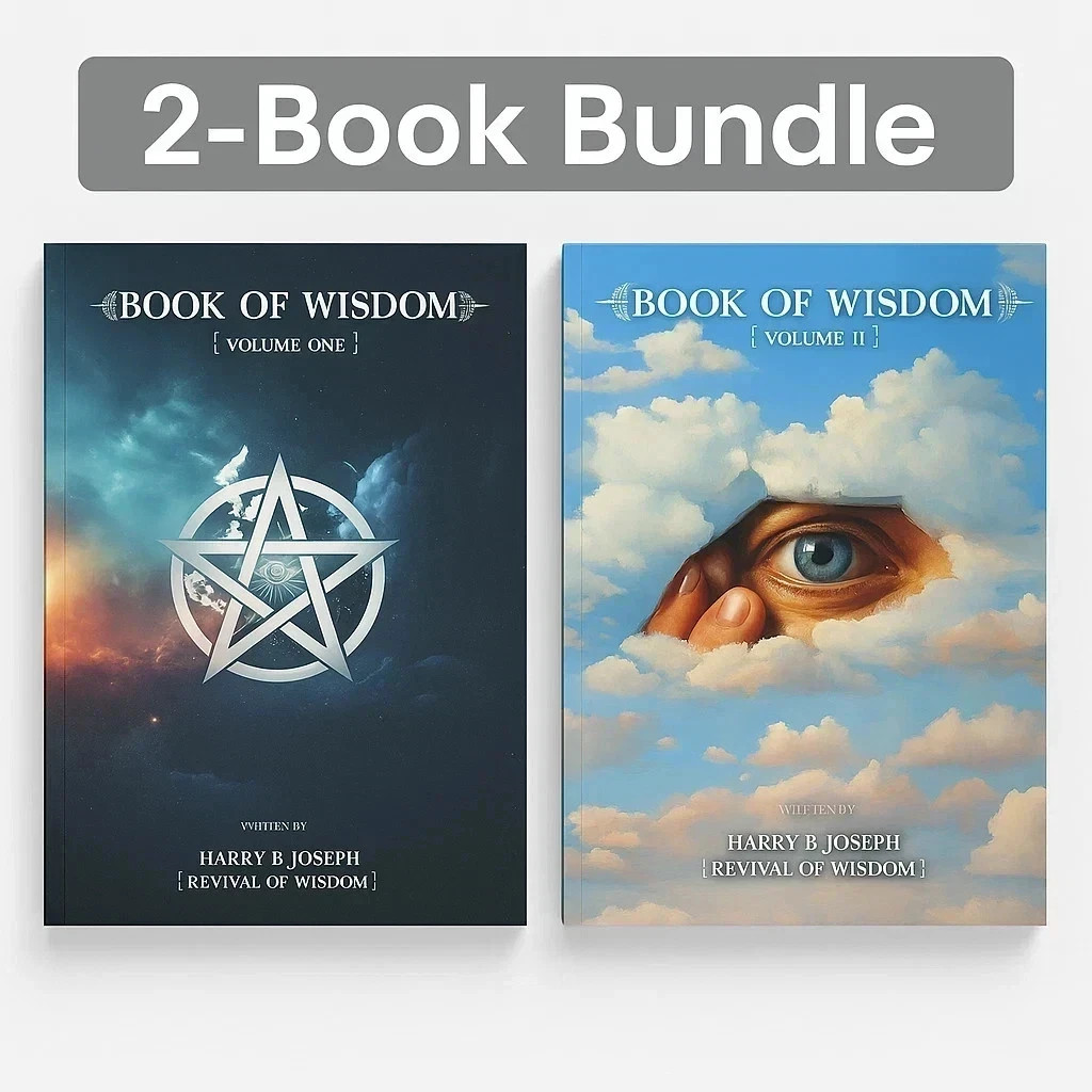 Book of Wisdom Volumes 1 & 2 by Harry B. Joseph (Paperback 2-Book Bundle)