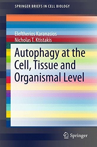 AUTOPHAGY AT THE CELL, TISSUE AND ORGANISMAL LEVEL By Eleftherios Karanasios