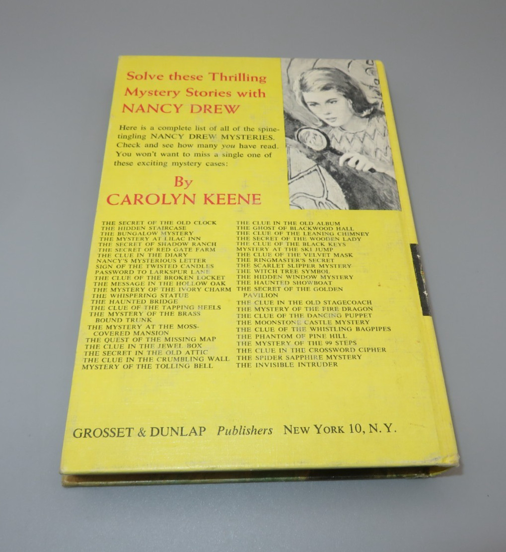 Nancy Drew # 46 The Invisible Intruder Matte Hardcover Carolyn Keene