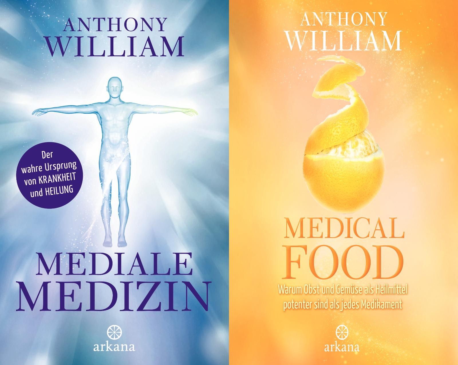 Mediale Medizin + Medical Food – beide Bücher hier im Set!