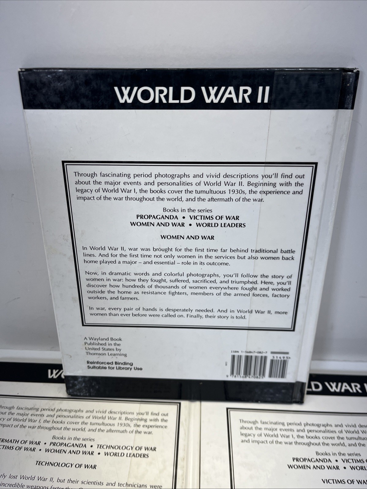 5 Library Edition World War II “Victims of War” ” World Leaders” “Propaganda”