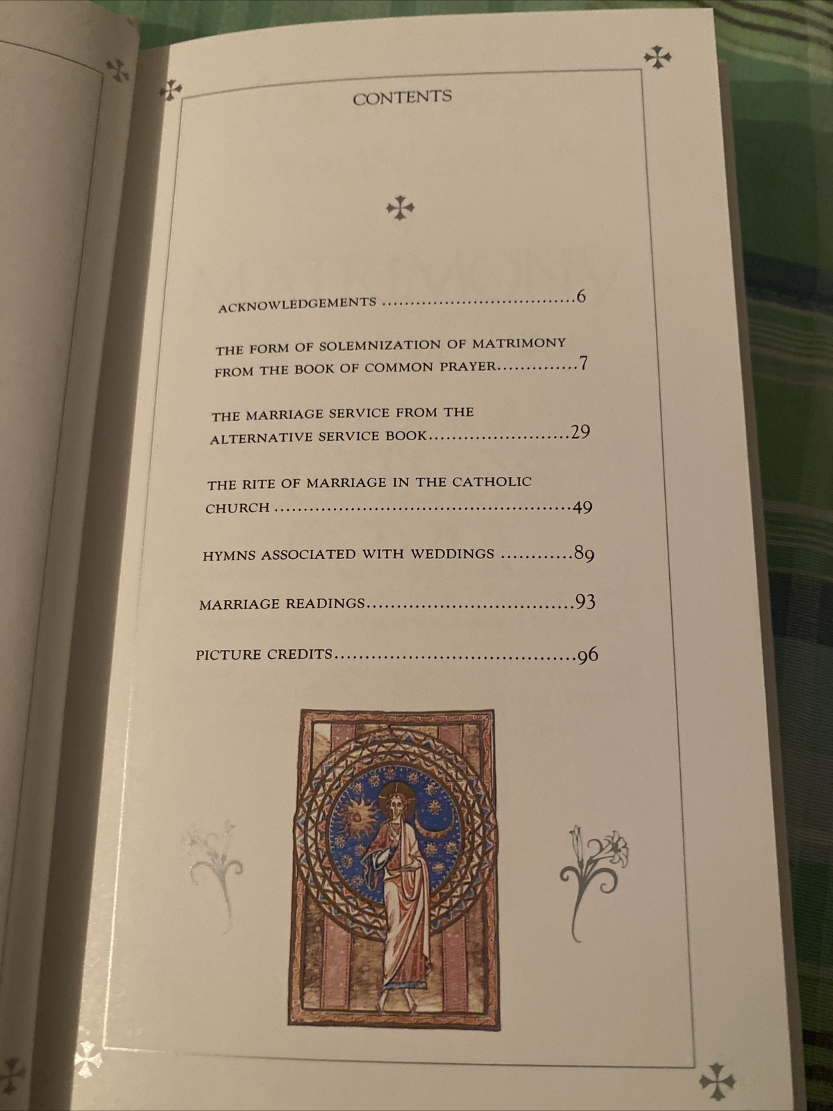 The Marriage Book; Hardcover Ebury Press 1993