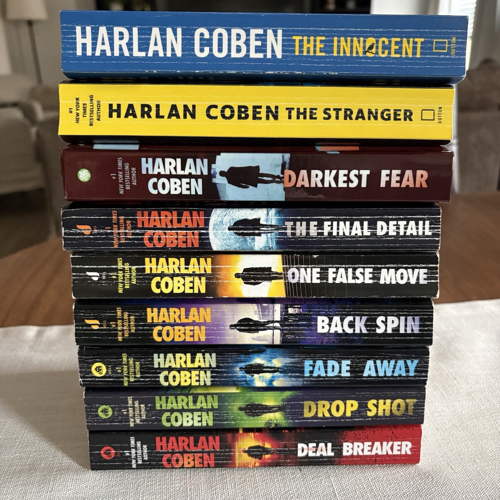 Harlan Coben Lot of 10 Books