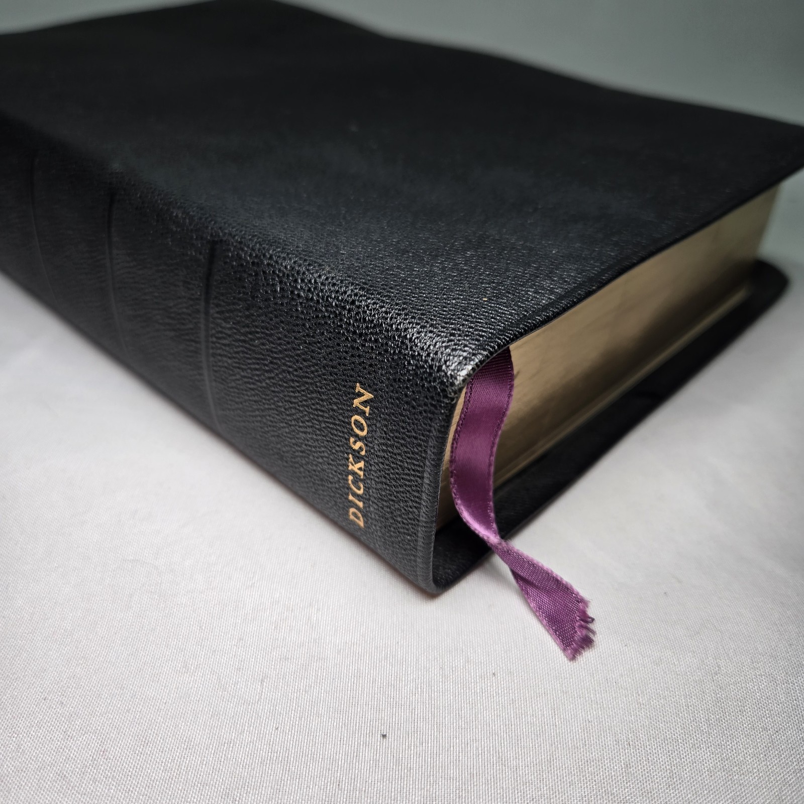 The Master Bible Dickson Vintage 1967 Revised & Enlarged Indexed Morocco Leather
