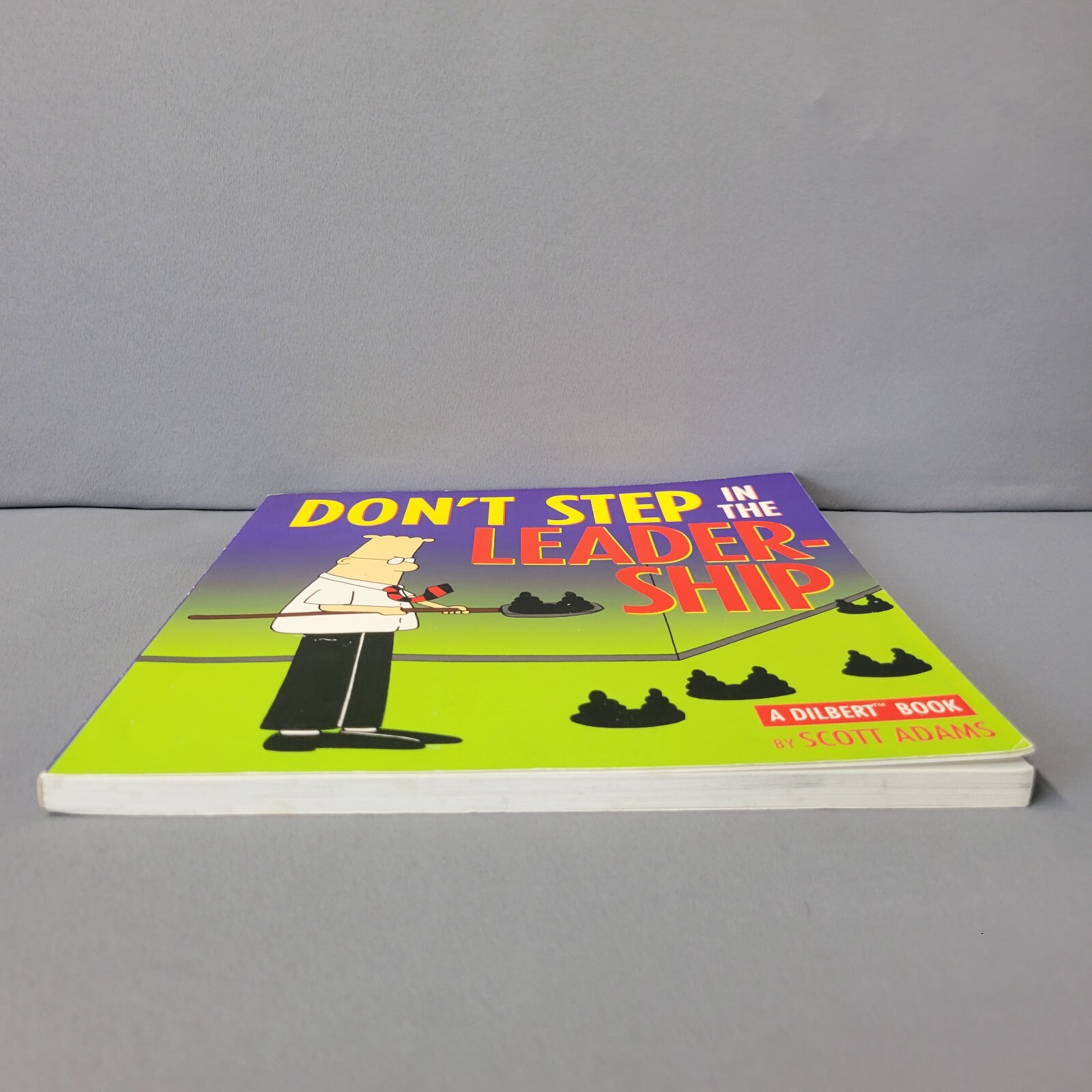 Delbert Book Comics Don’t Step In The Leader-Ship 1999 Scott Adams Paperback