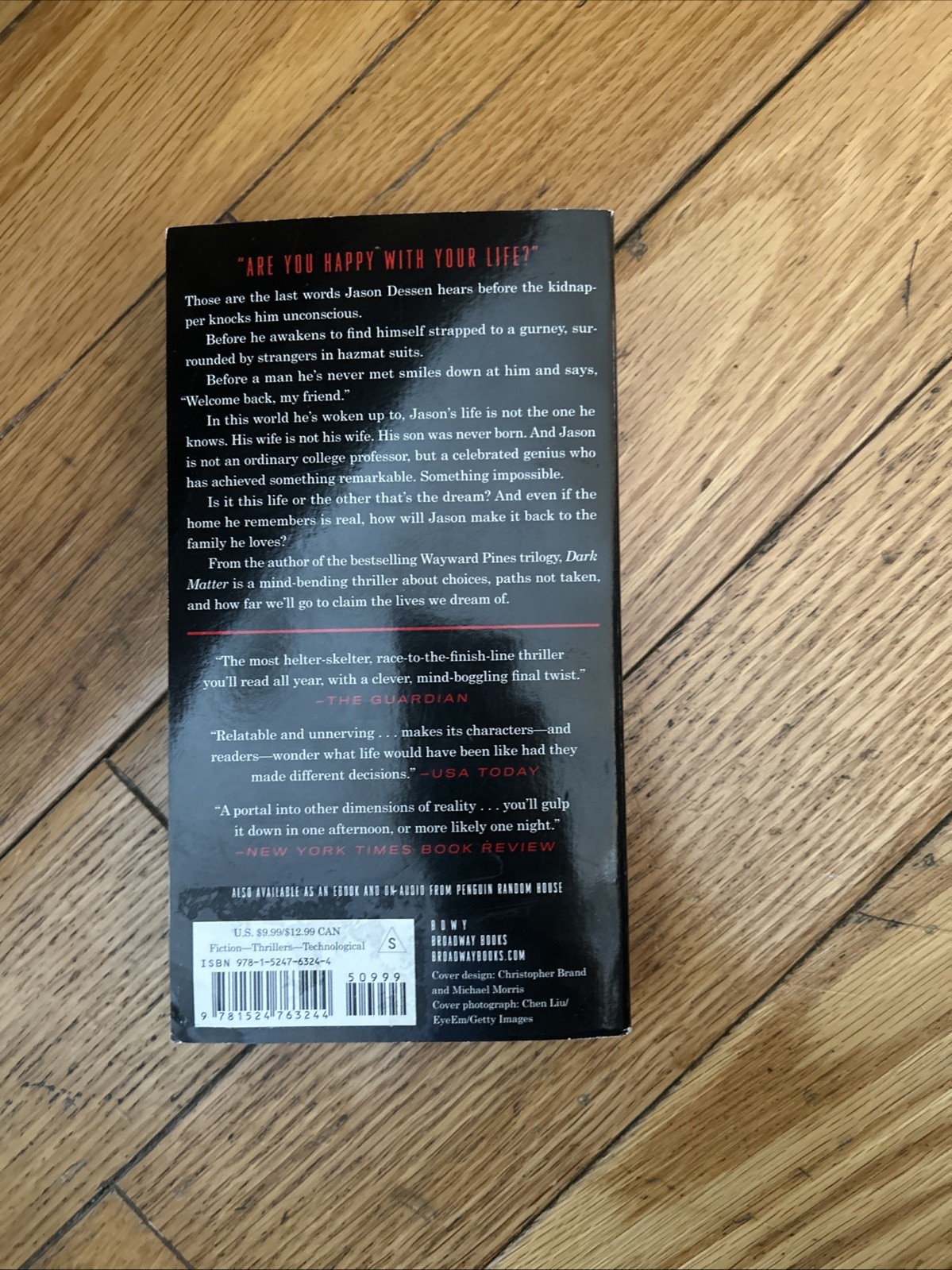 Dark Matter : A Novel by Blake Crouch (2018, Us-Tall Rack Paperback) 1st Mass ED