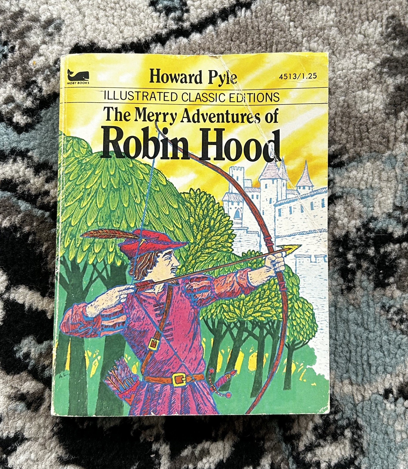 Vintage Moby Books Illustrated Classic Editions Mini Paperback Books Lot of 7