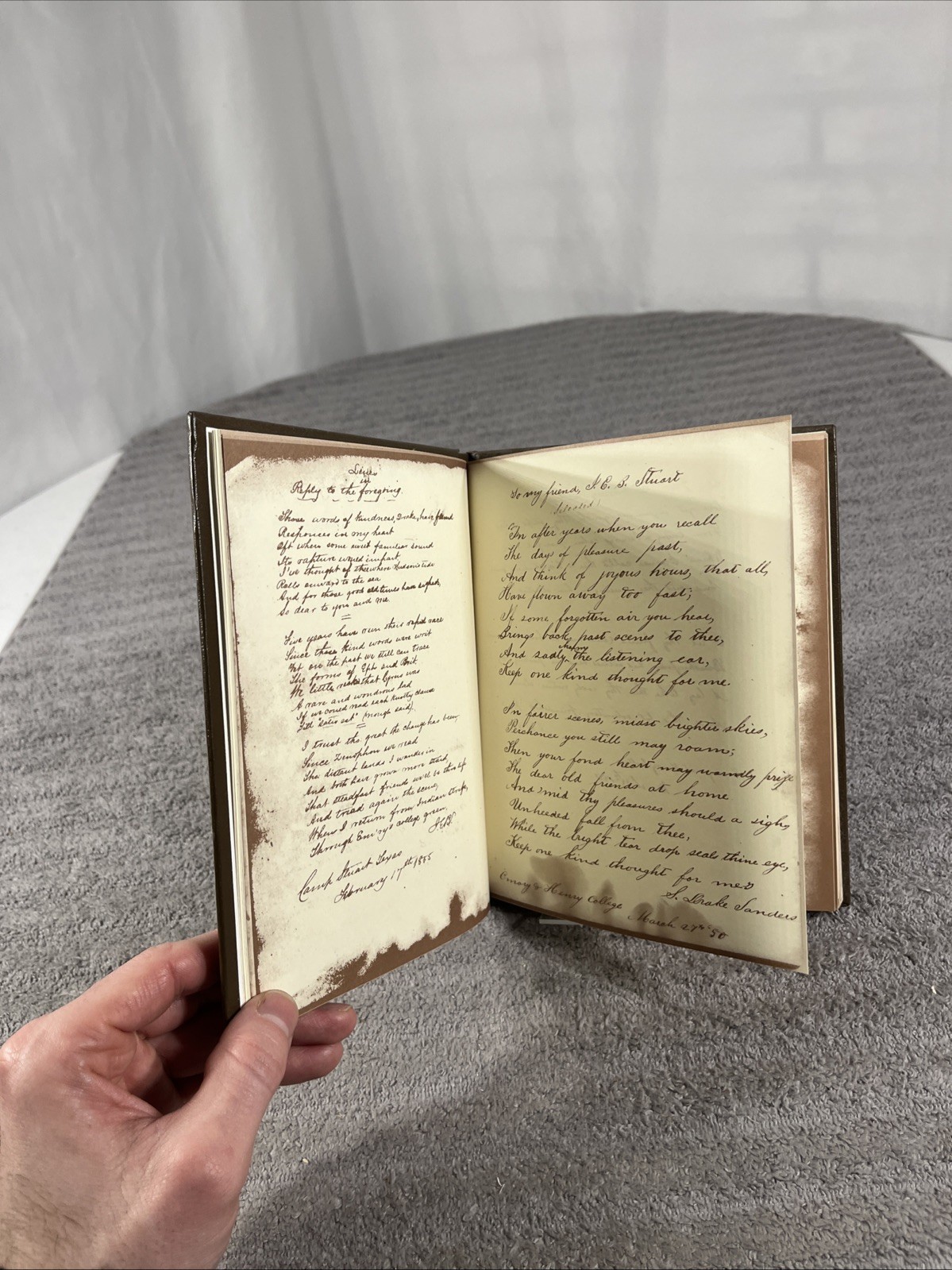 J.E.B. Stuart: Poems And Prayers Of Love And Friendship 1850-1857 – Hardcover