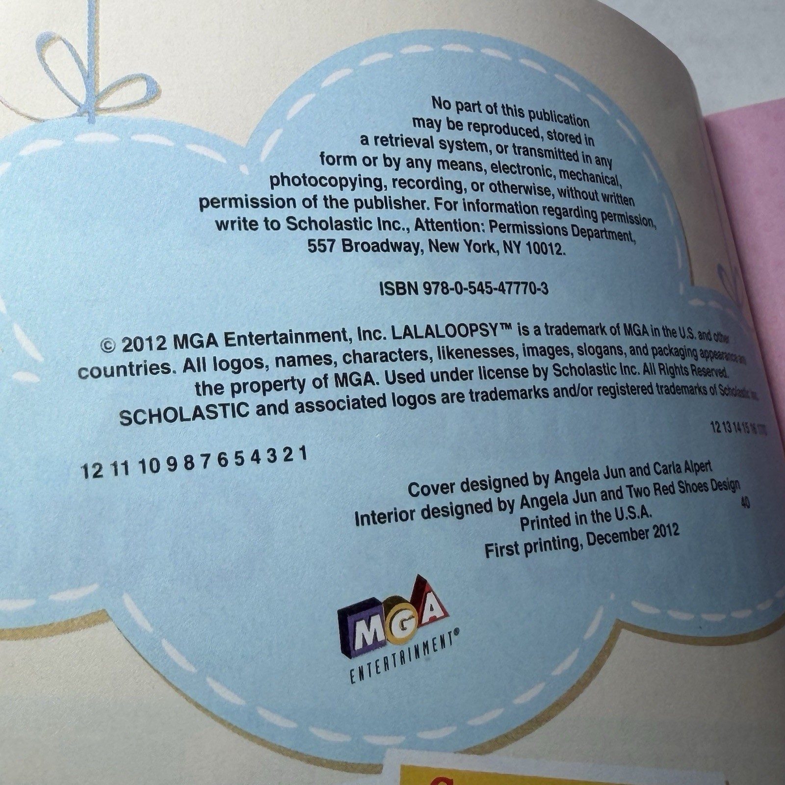 Lalaloopsy Ultimate Collectors Guide Book Paperback 2010s