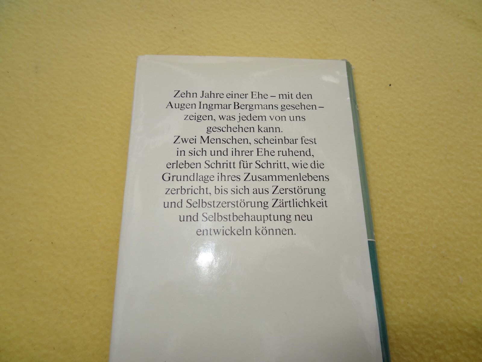 Szenen einer Ehe – Ingmar Bergmann – HC – gebundene Ausgabe