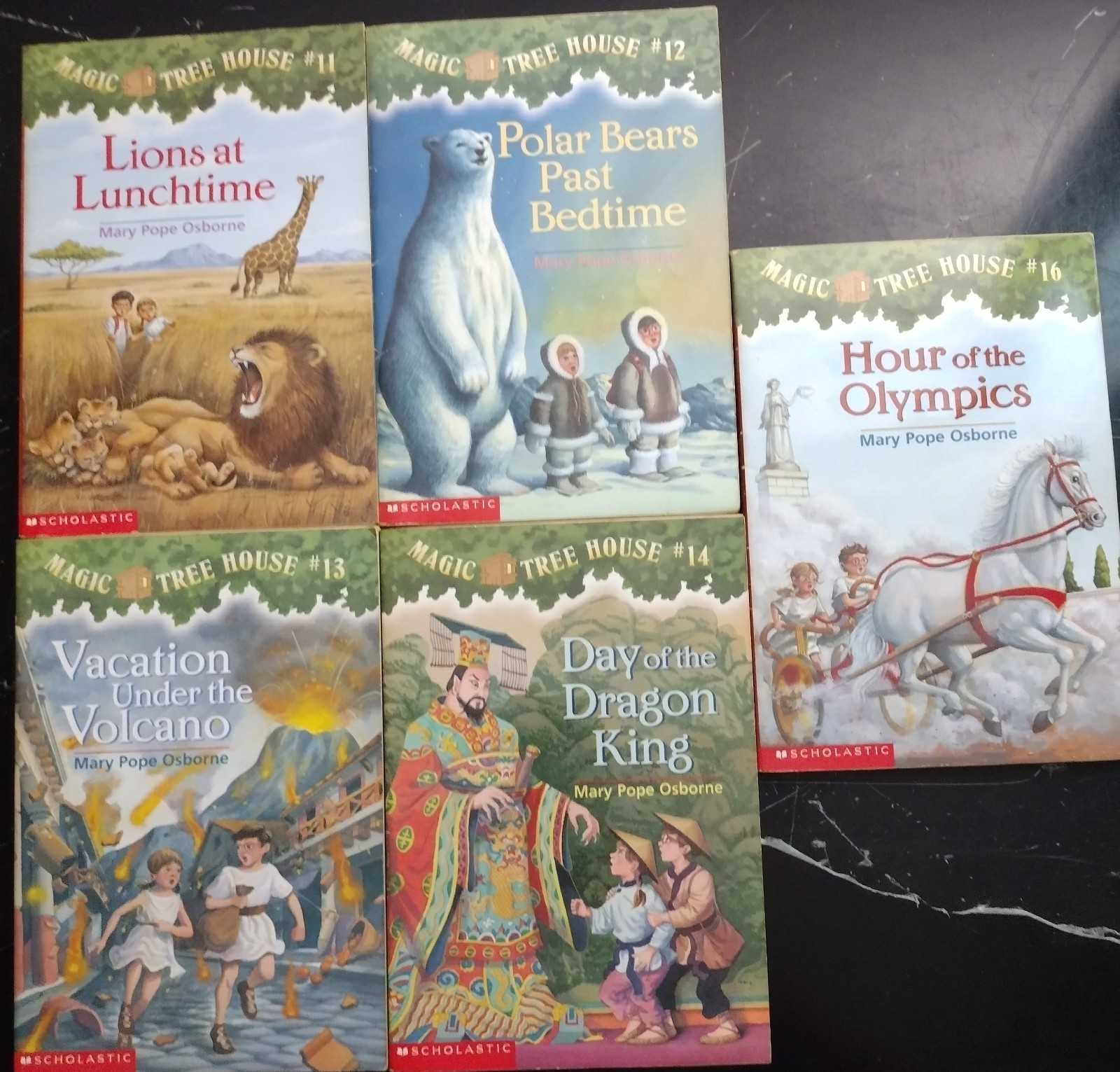 Magic Tree House Books Lot of 14 Paperbacks by Mary Pope Osborne