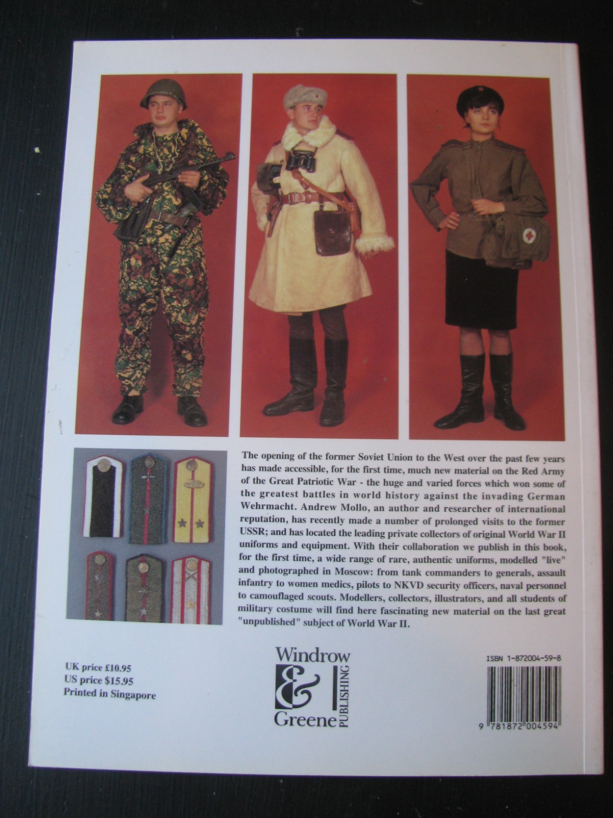 EUROPA MILITARIA #14 RED ARMY UNIFORMS OF WORLD WAR II VG/NN