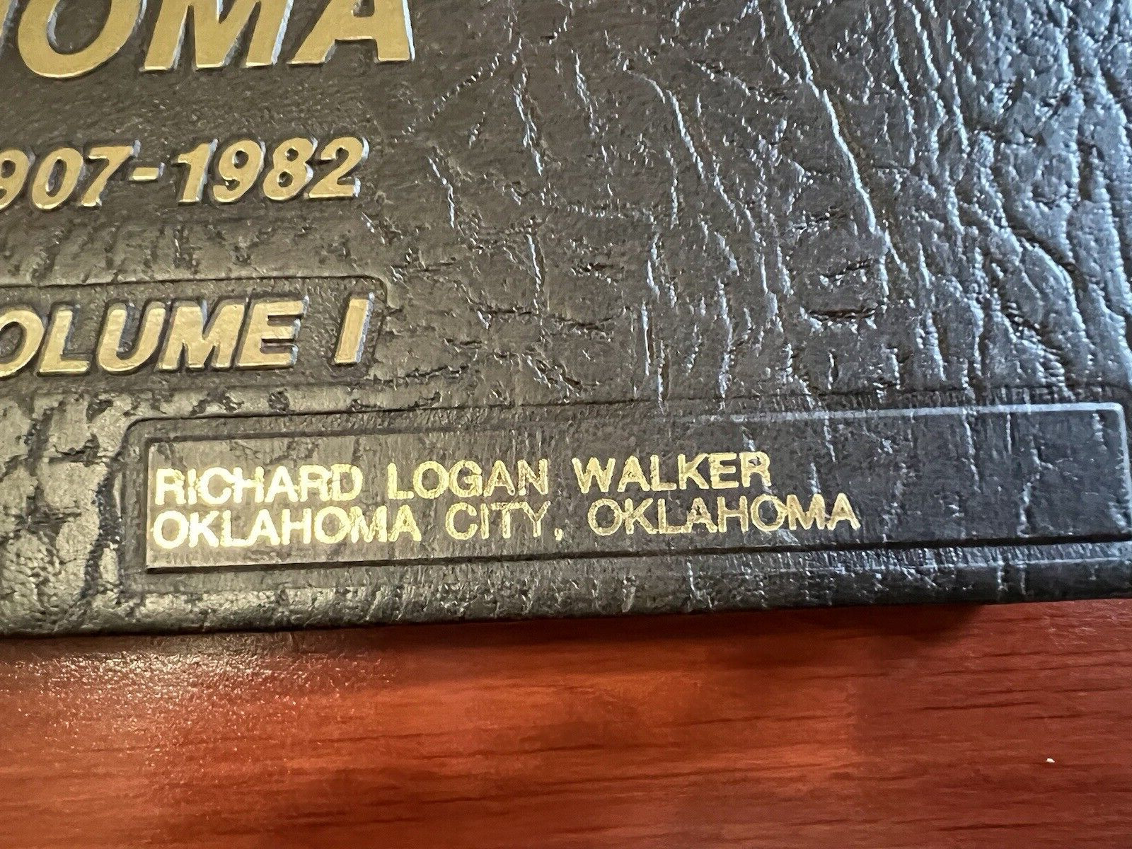 OKLAHOMA GARFIELD COUNTY 1893-1982 VOL. I 512 PAGES! LOTS OLD PHOTOS HC