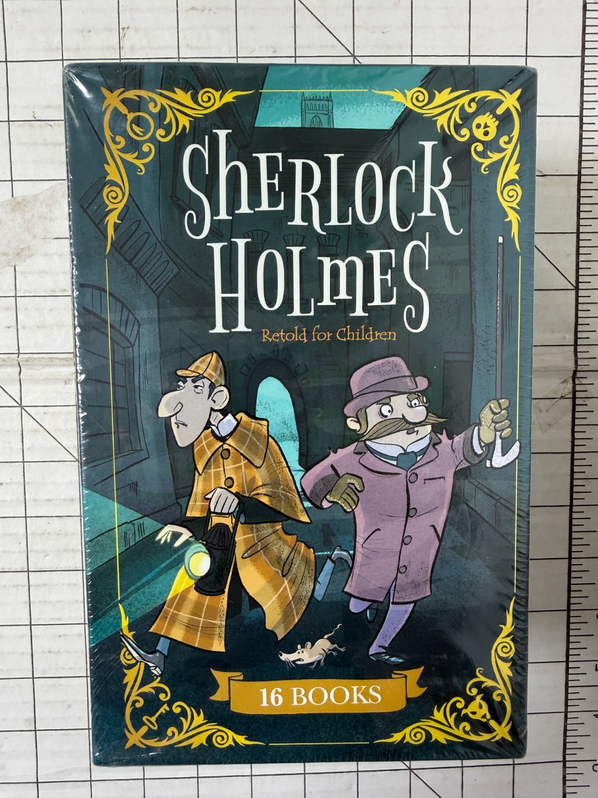 Sherlock Holmes Retold for Children 16 Book Box Set by Arthur Conan Doyle New