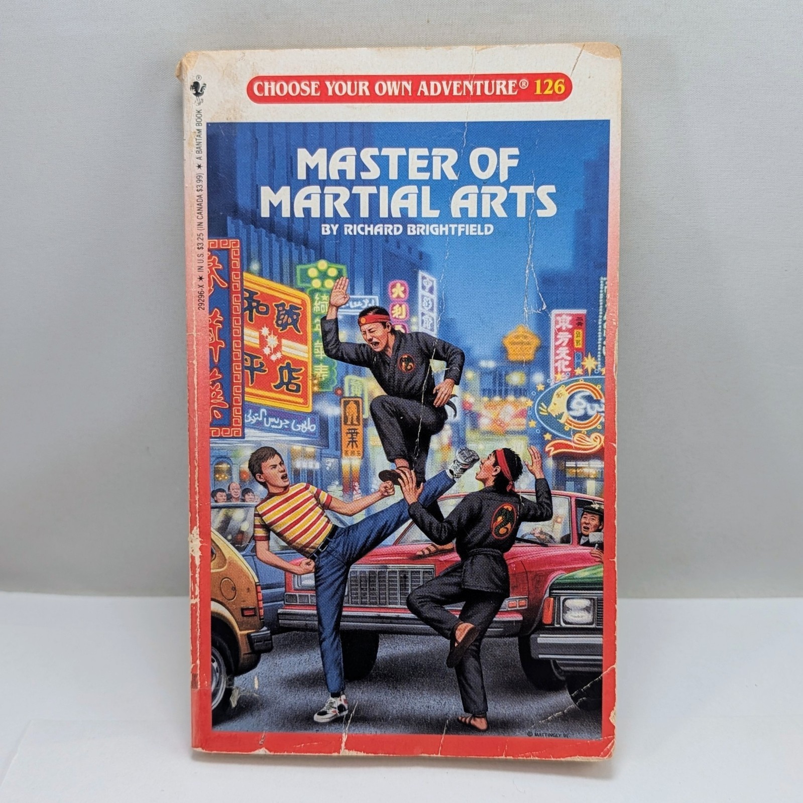 Choose Your Own Adventure # 126 MASTER OF MARTIAL ARTS 1992 Vintage 1st Ed PB