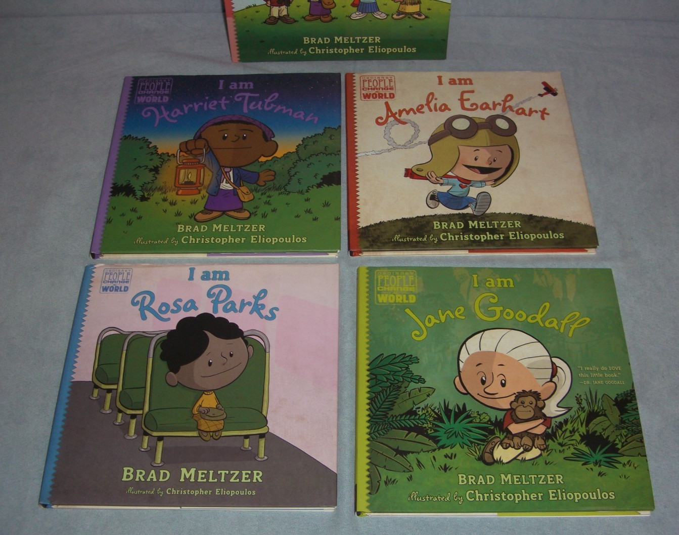 STRONG GIRLS BOOKS GIFT SET ~ Ordinary People Change the World ~ Brad Meltzer