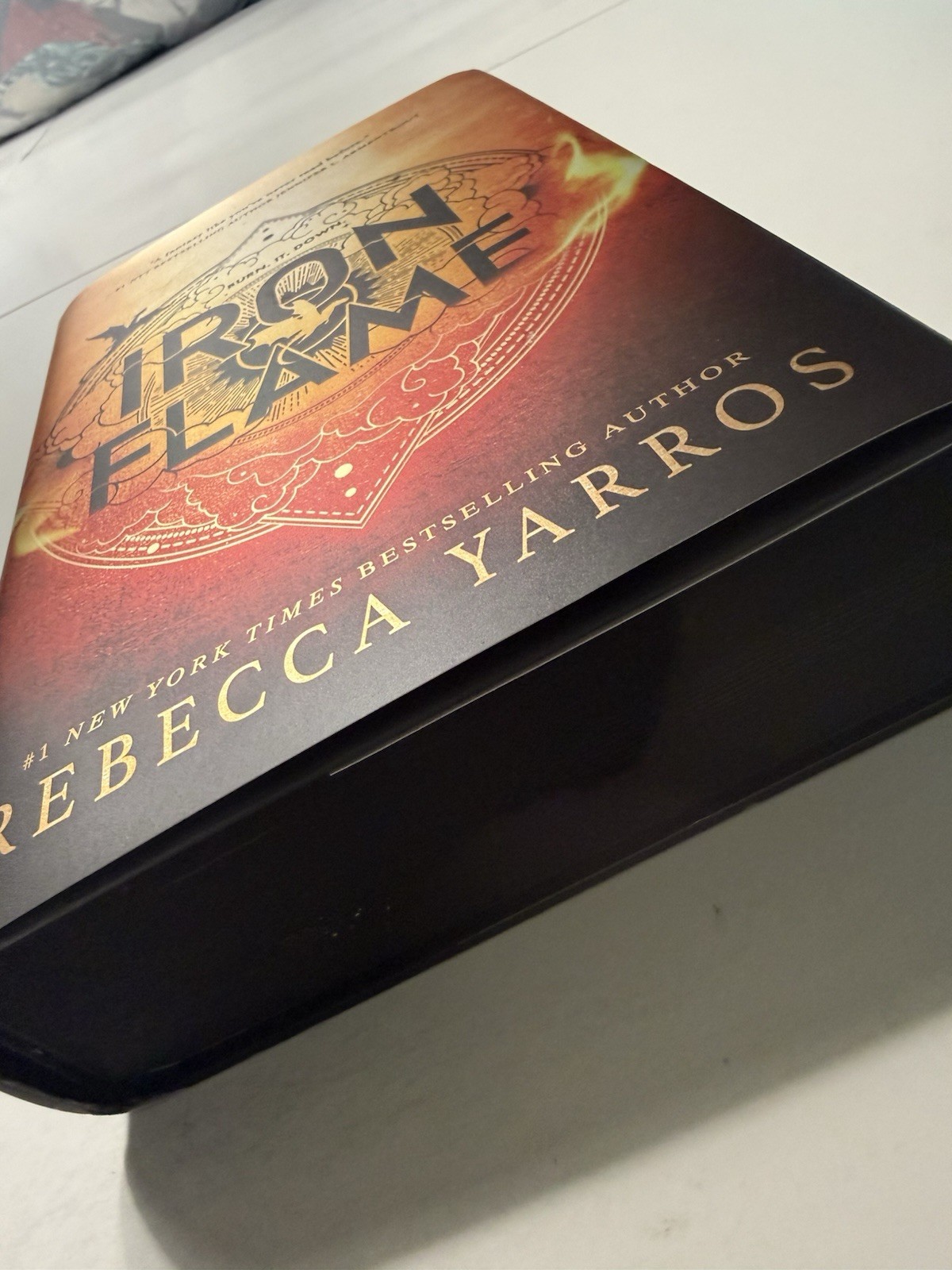 Iron Flame Rebecca Yarros HC 2023 First Edition Sprayed Edges Very Good