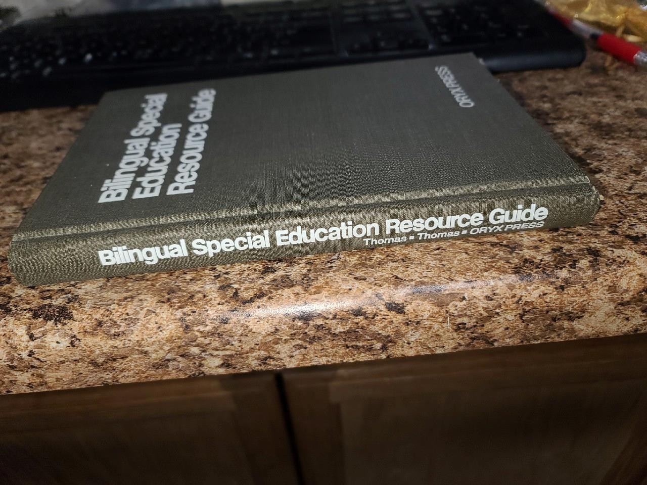 Bilingual Special Education Resource Guide – Thomas/Thomas Oryx Press