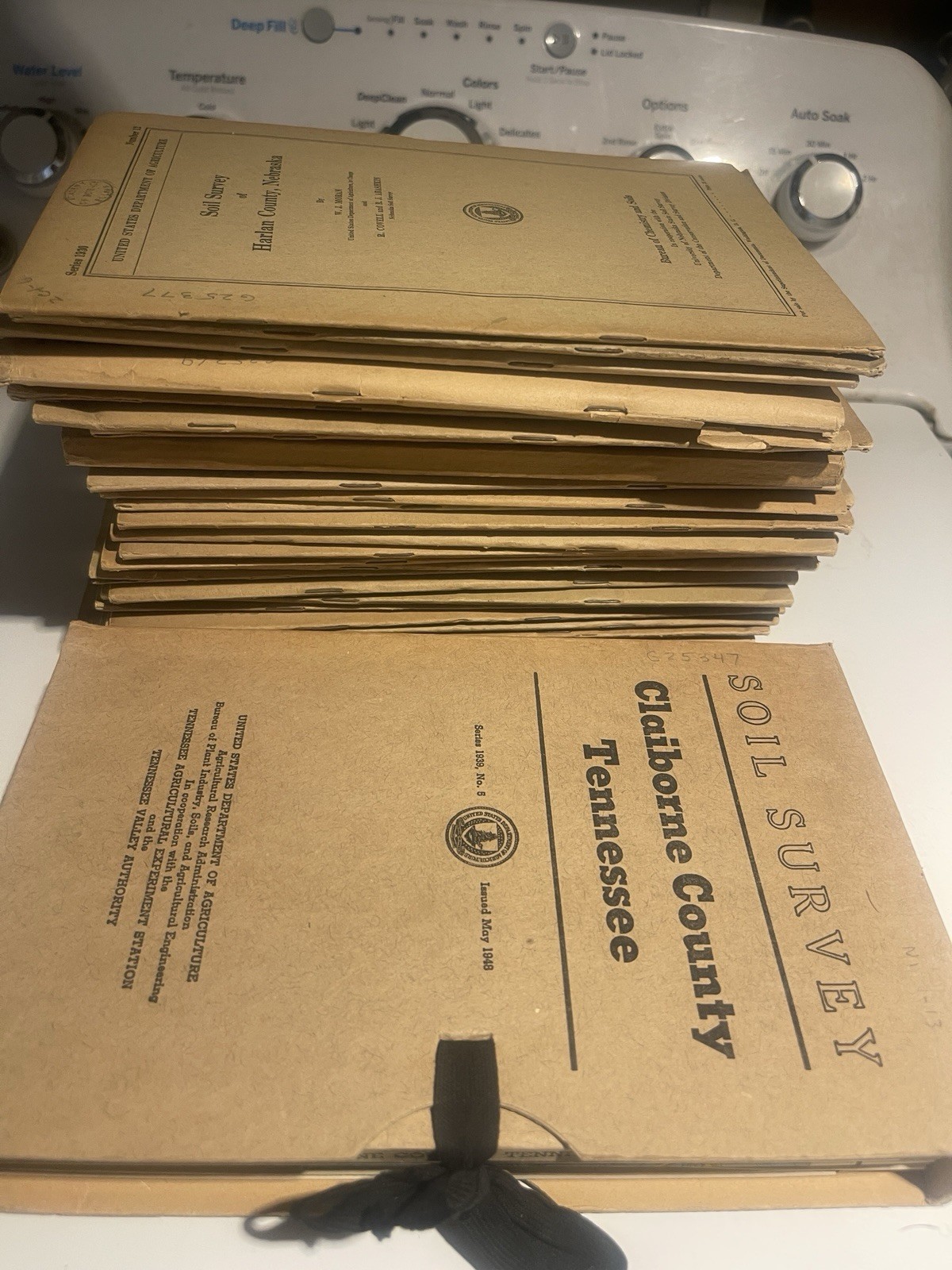 29 Soil Survey Booklet From The 1920S 30S And 40S All Have Maps..