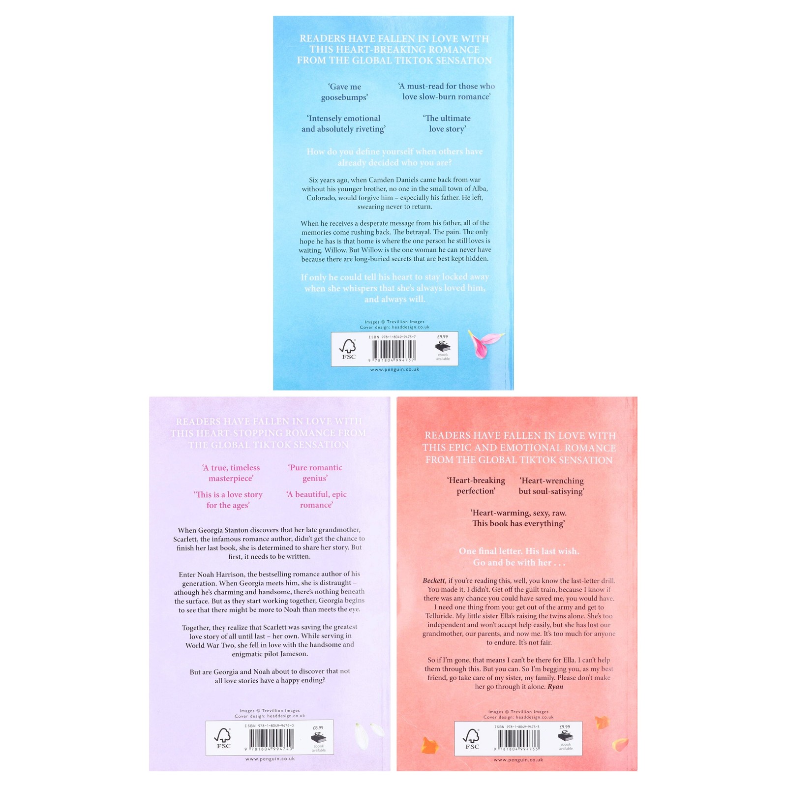 Rebecca Yarros 3 Books Collection Set – Fiction – Paperback