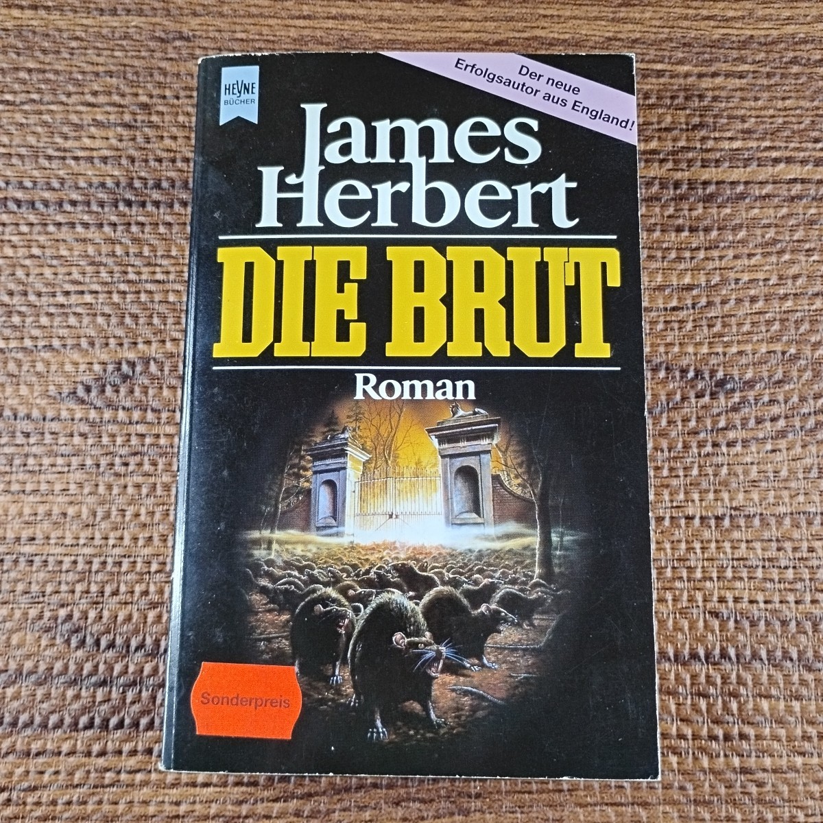 Die Brut ~ James Herbert 1989 Germany Version Paperback Book
