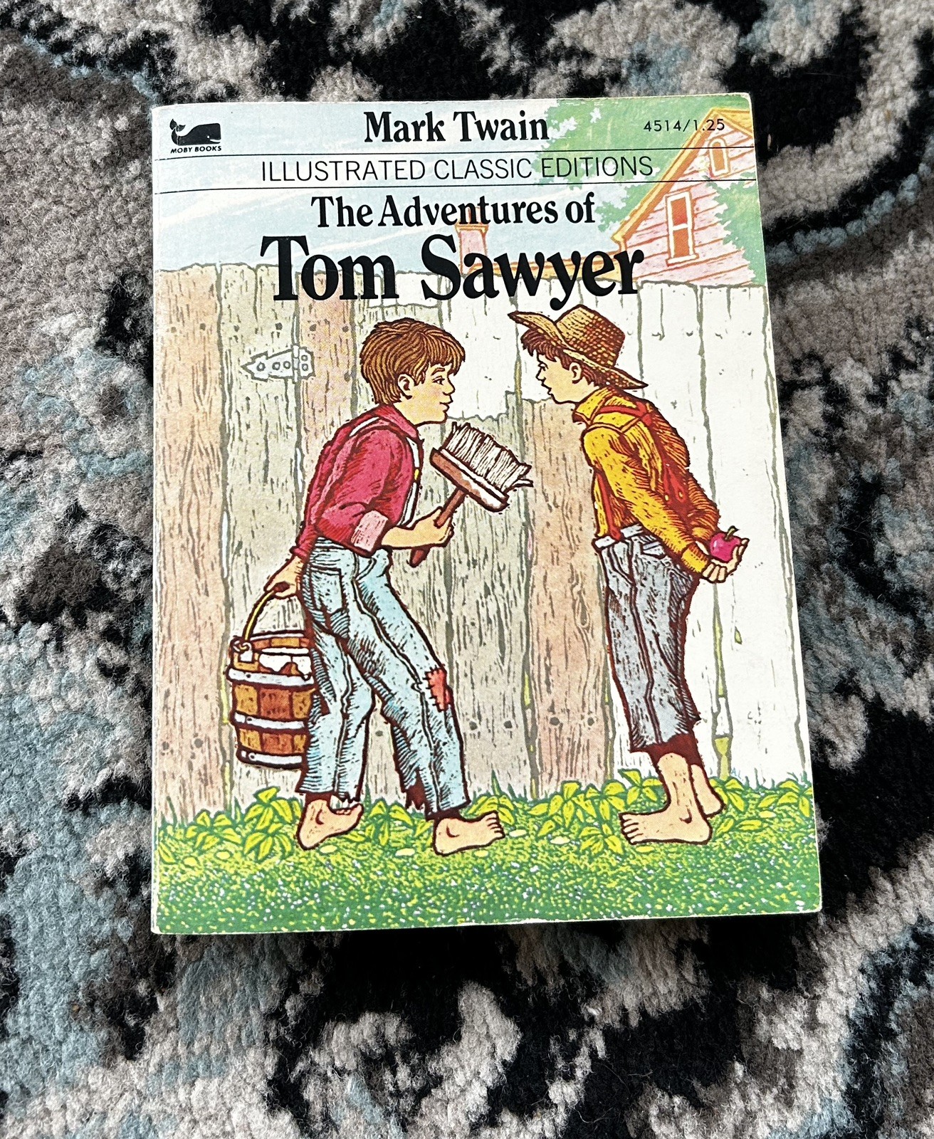 Vintage Moby Books Illustrated Classic Editions Mini Paperback Books Lot of 7